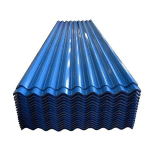 Factory wholesale at low price of colored coated galvanized steel sheet DX51D corrugated roof panel